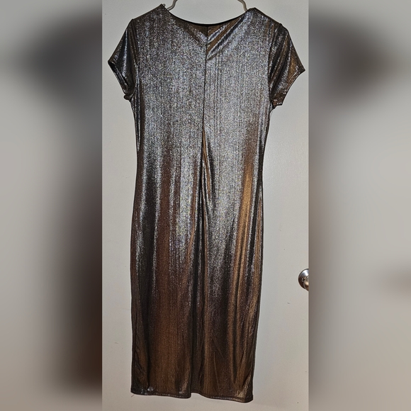 Woman's Large Metallic Slim Dress by See You Monday - Picture 3 of 4